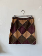 Load image into Gallery viewer, Harlequinn Leather Skirt
