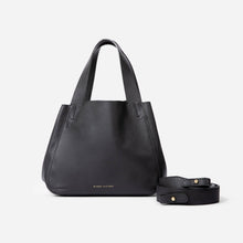 Load image into Gallery viewer, The Little Times Tote: Black
