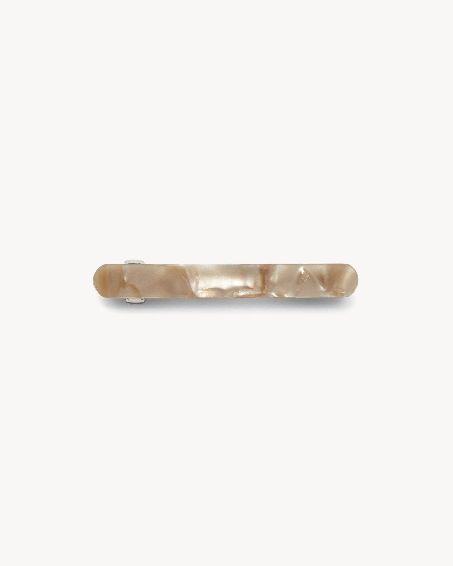 Midi Paris Barrette in Sand Shell