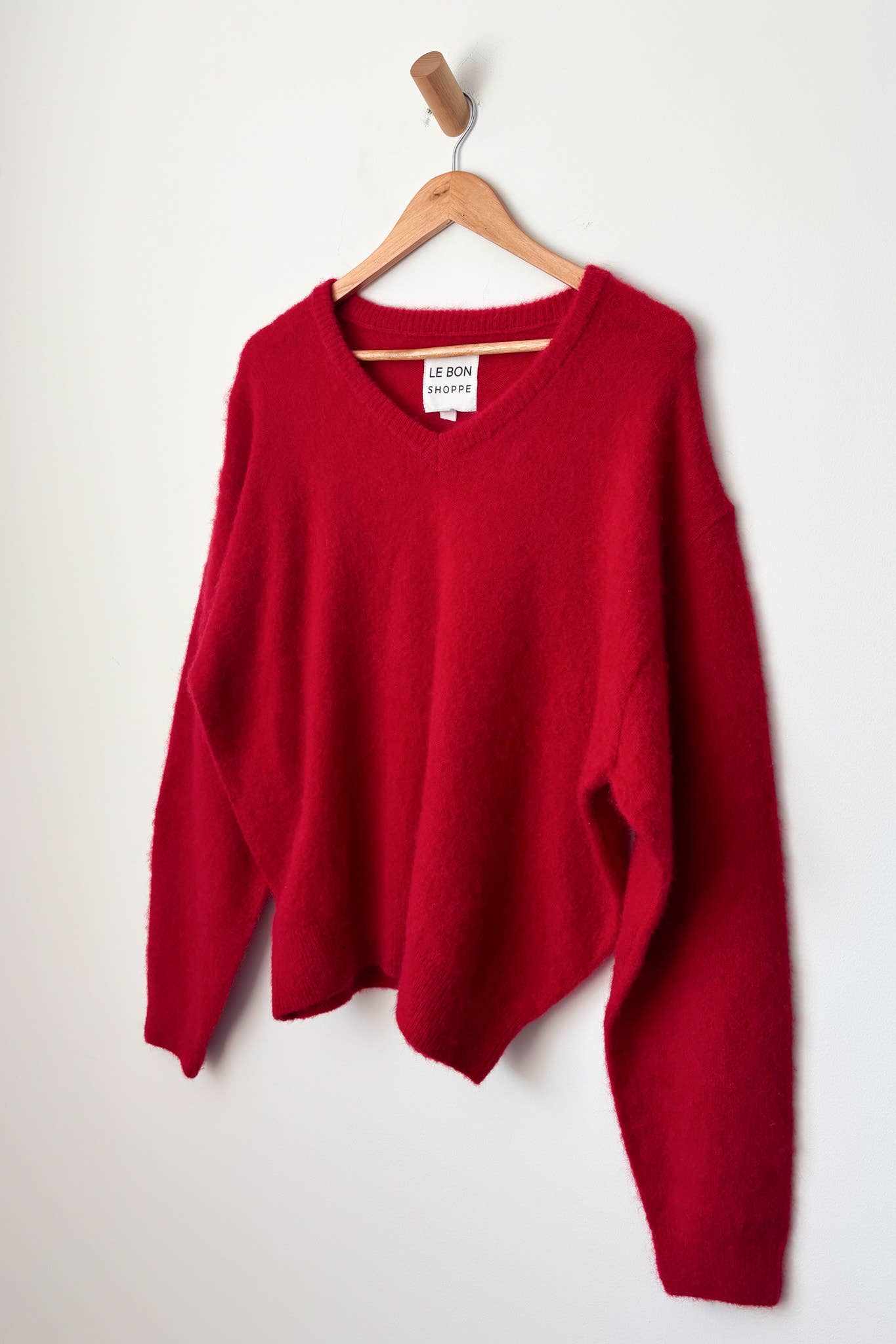 James Mohair Sweater (2XS/S - 2M/L ): Red / 2 XS/S - 2 M/L