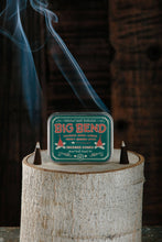 Load image into Gallery viewer, Big Bend Incense - Charred Wood Smoky Embers Amber + Spice
