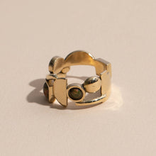 Load image into Gallery viewer, Shapes Ring: Brass / 7
