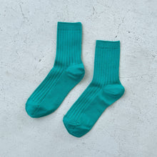 Load image into Gallery viewer, Her Socks - Turquoise
