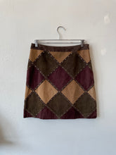 Load image into Gallery viewer, Harlequinn Leather Skirt
