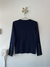 Load image into Gallery viewer, Henley Tee in Navy
