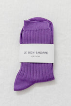 Charger l&#39;image dans la galerie, Her Socks - Eggplant
