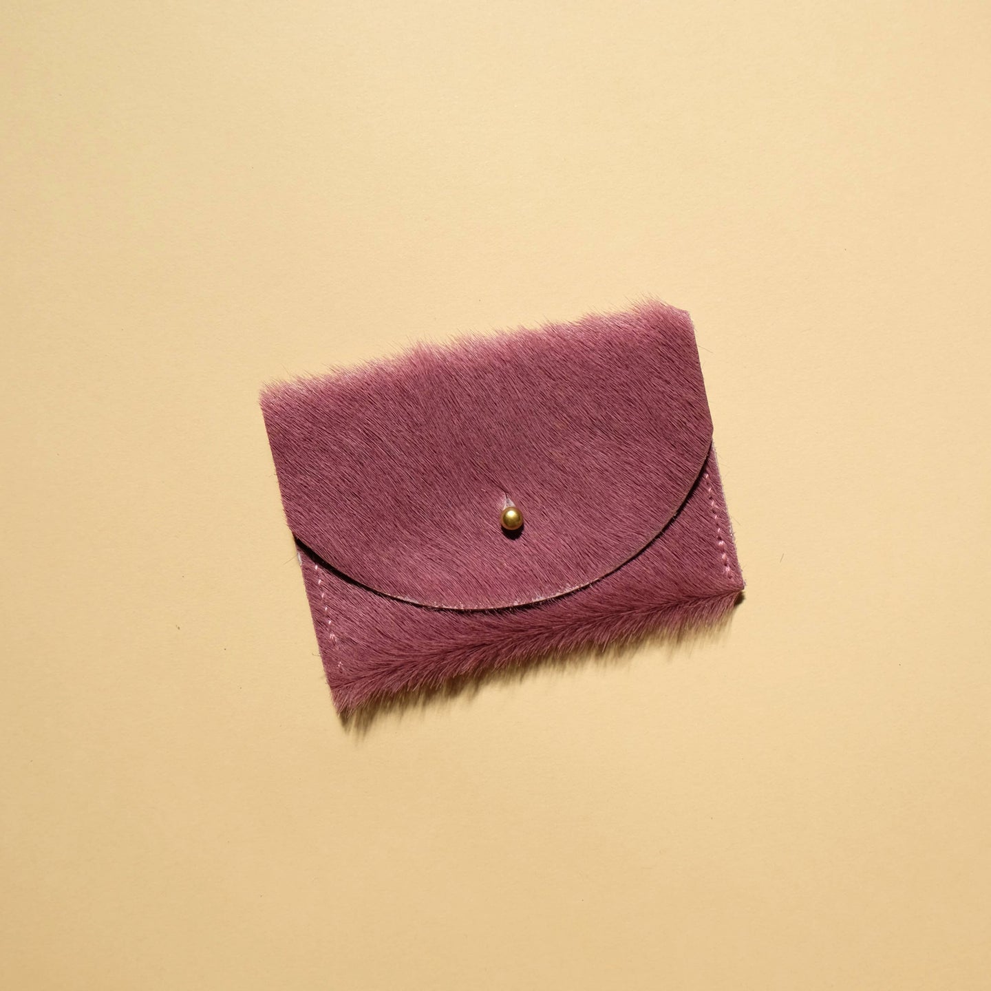 Cardholder - Jam Hair on Hide