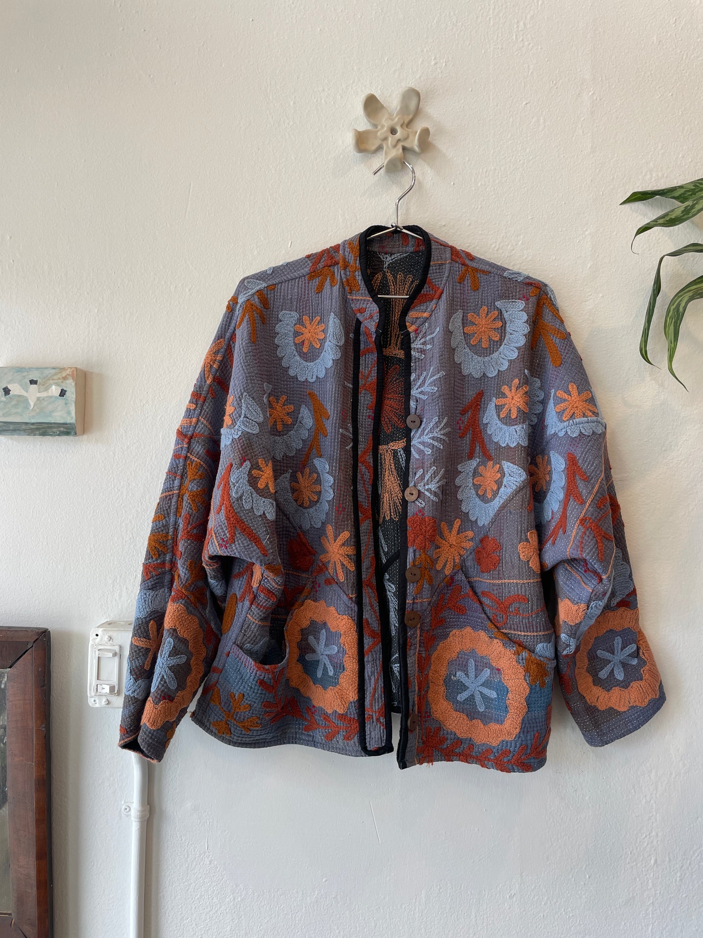 Patchwork Jacket - Embroidered
