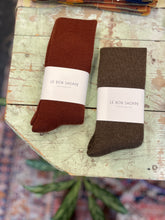 Load image into Gallery viewer, Camper Socks: WOOD
