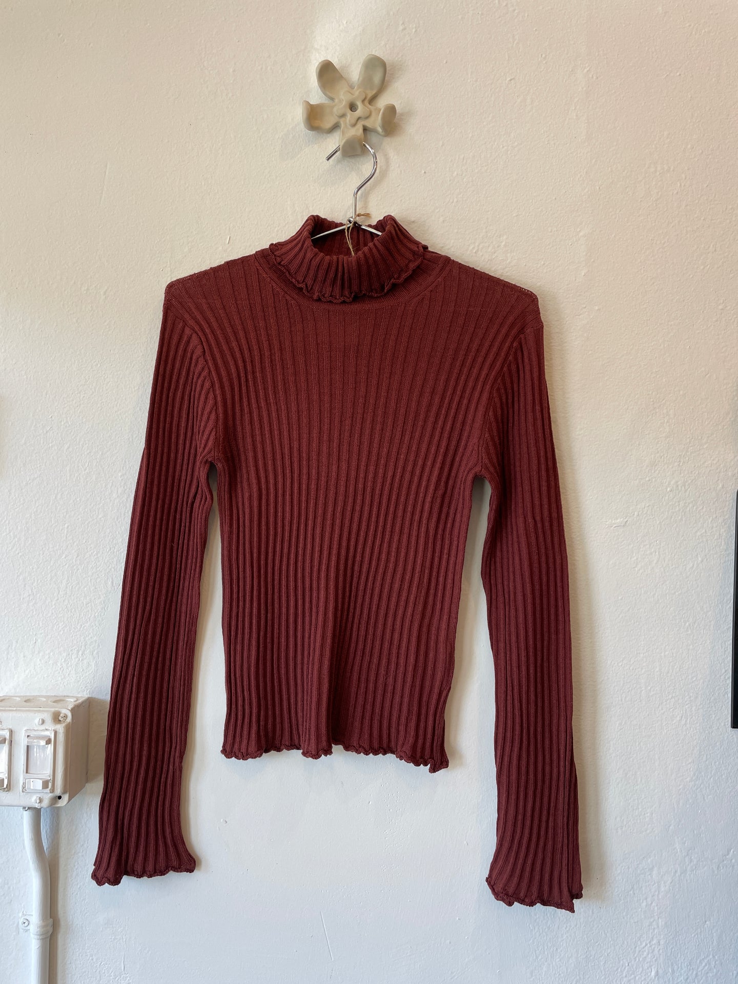 Merino Wool Knit Turtleneck