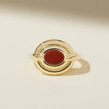 Load image into Gallery viewer, Mira Ring - Carnelian: Size 7
