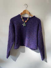 Load image into Gallery viewer, Boucle Cropped Sweater | S/M
