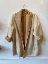 Load image into Gallery viewer, Reversible Shawl Collar Open Jacket | OS
