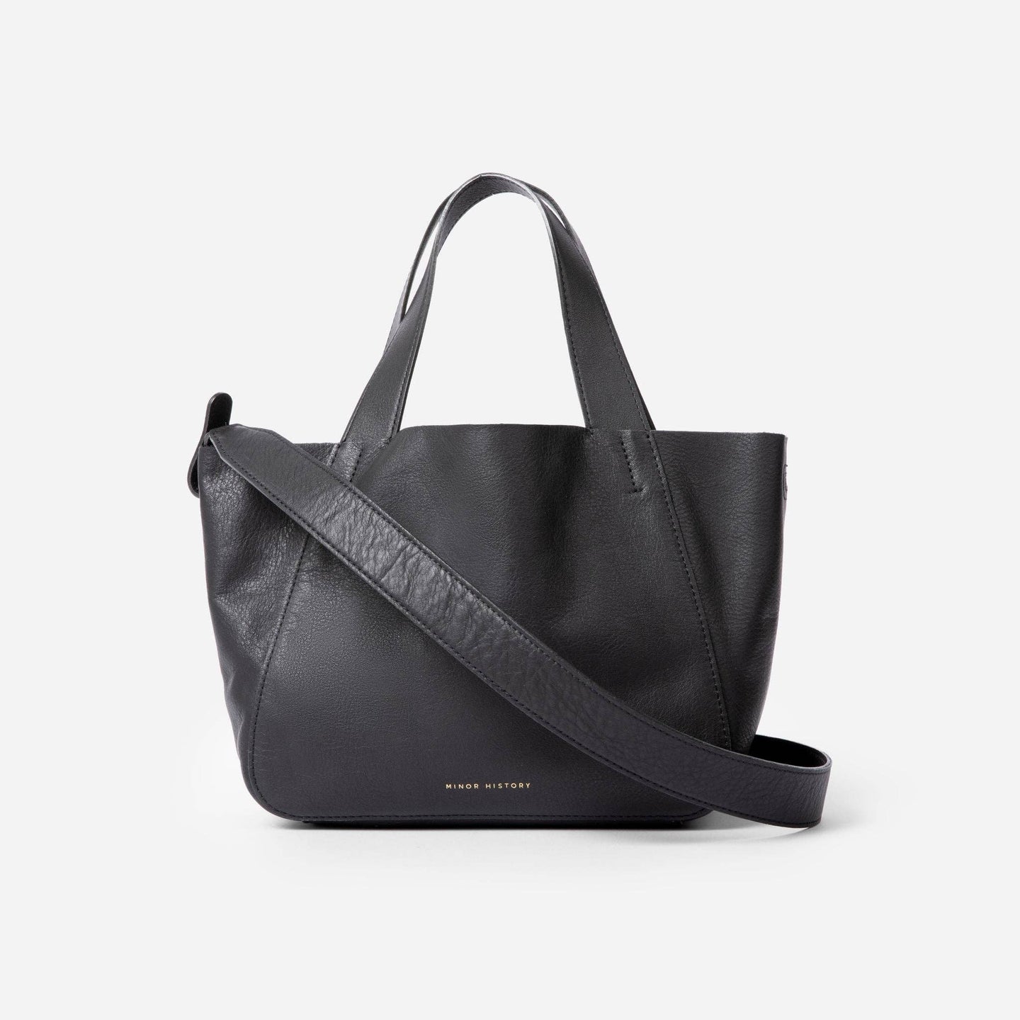 The Little Times Tote: Black