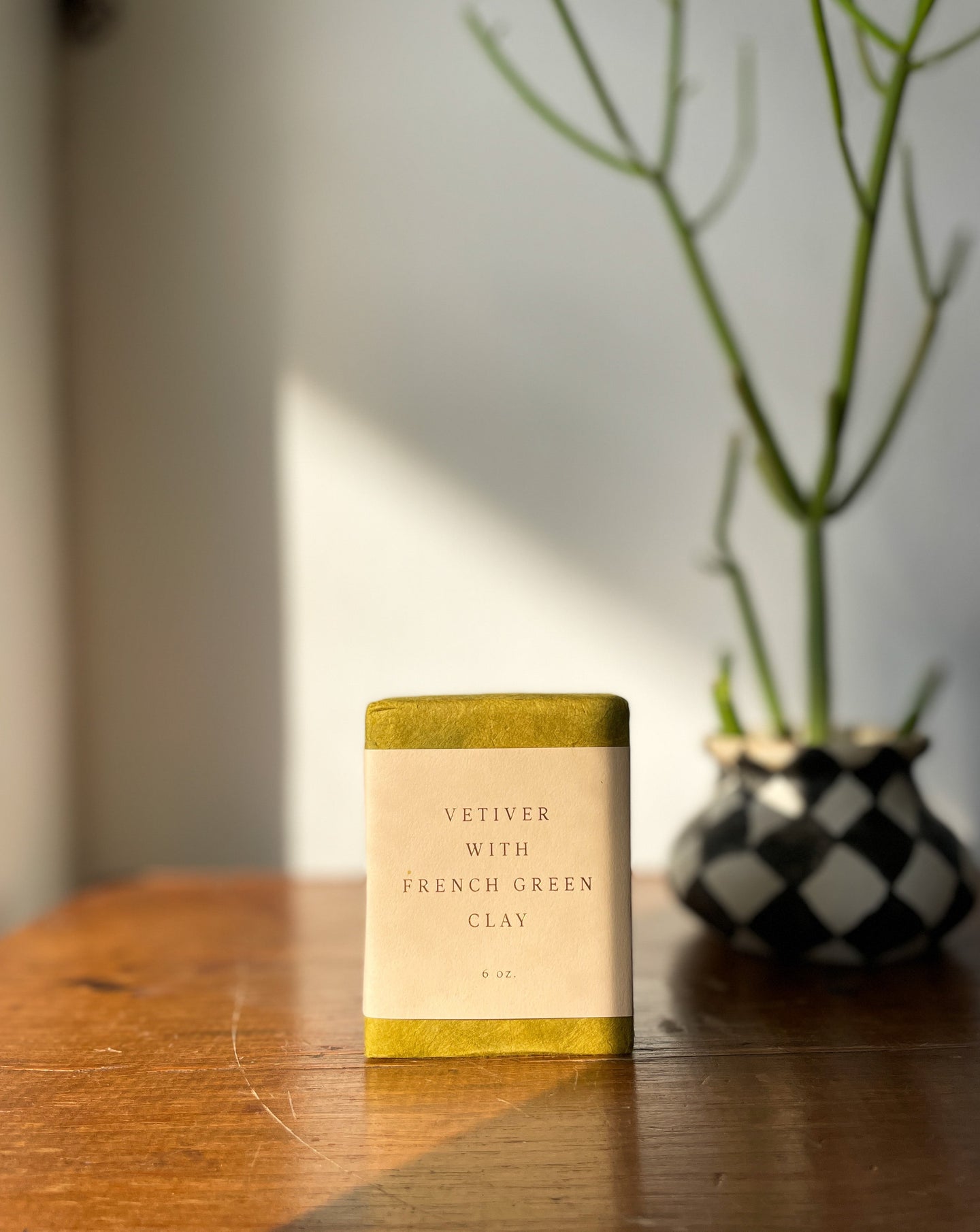 Vetiver and French Green Clay Soap