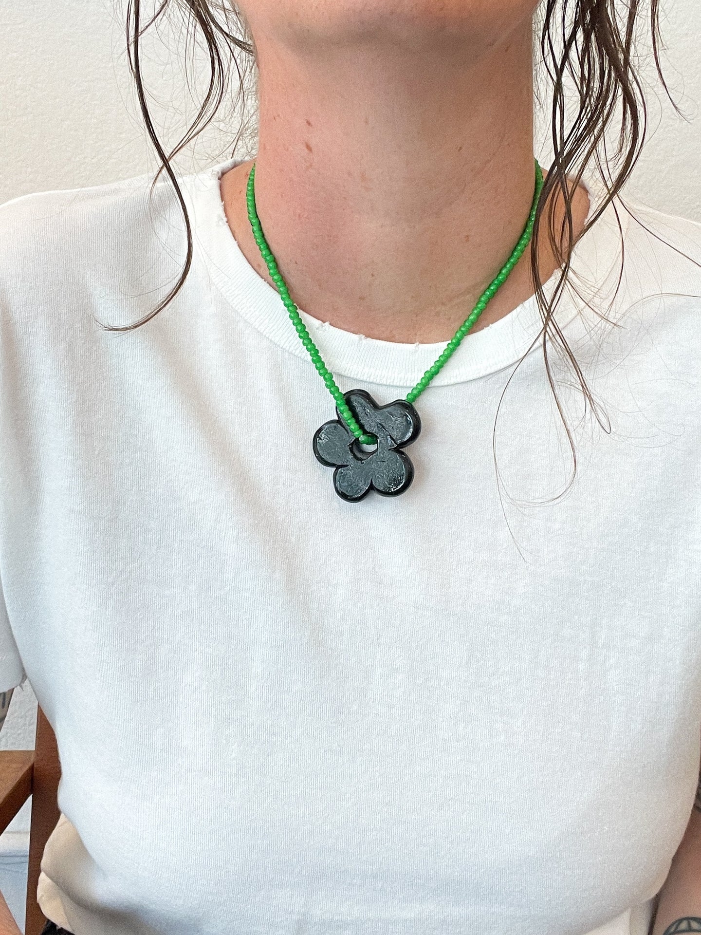 Delux Necklace in Green