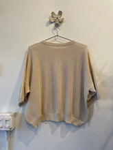 Load image into Gallery viewer, Short-Sleeve Oversize Knit-Top
