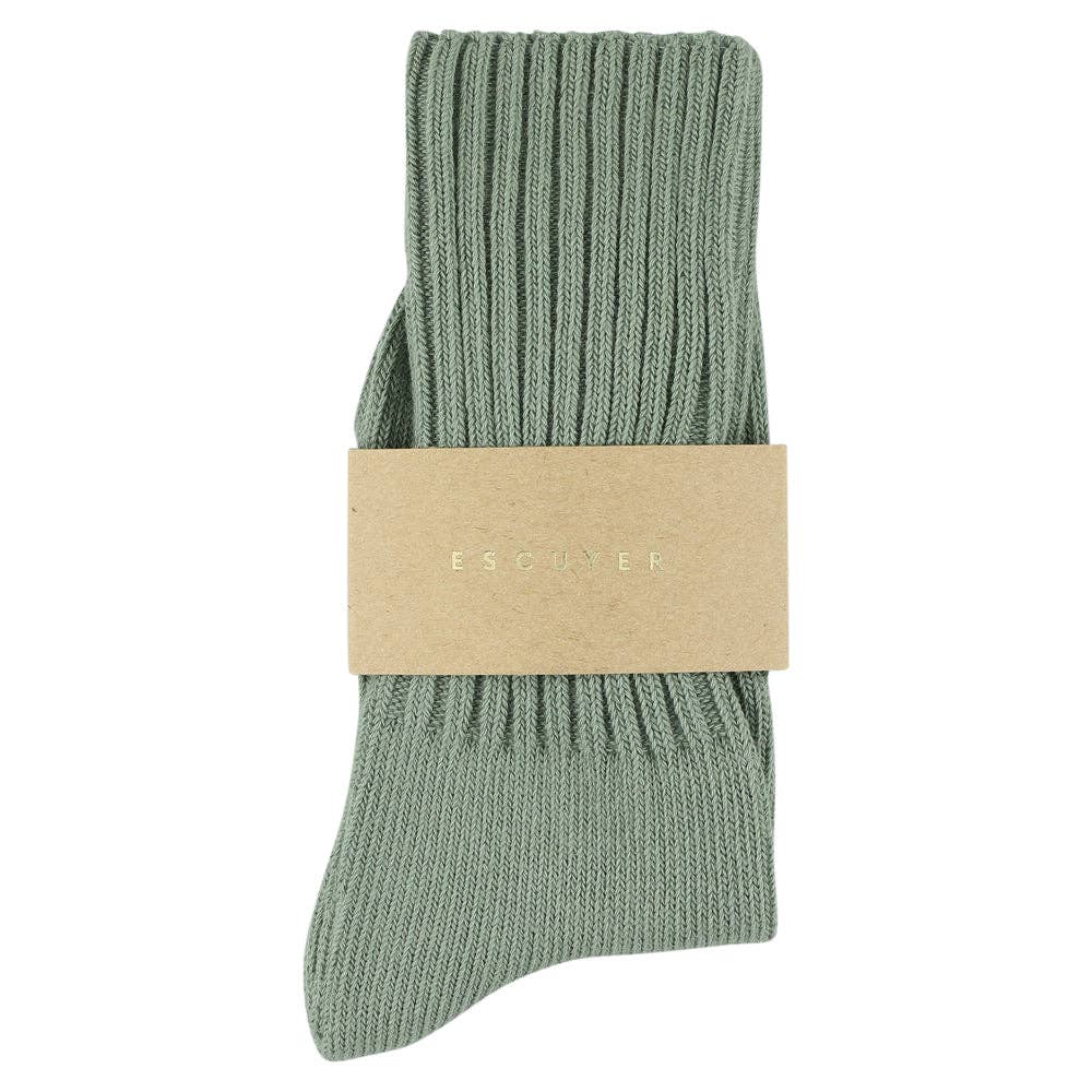 Women Crew Socks - Agave Green: EU 36/41   UK 3.5/7   US 6/9.5