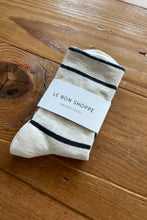 Load image into Gallery viewer, Wally Socks: Breton Stripe
