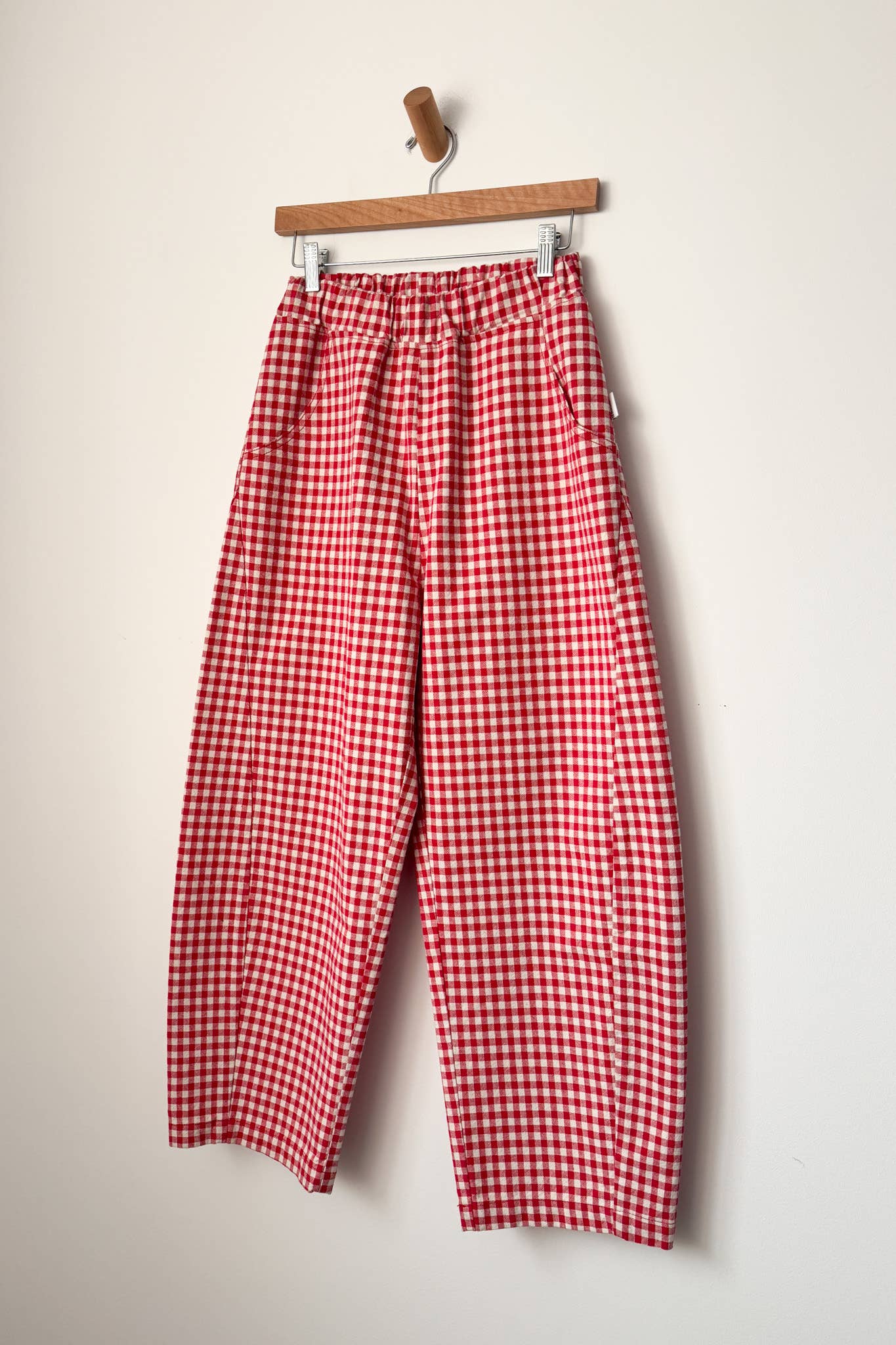 Arc Pants in Red Gingham – ollie shop