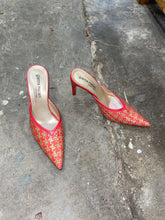 Load image into Gallery viewer, Gianna Meliani Woven Mules
