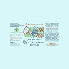 Load image into Gallery viewer, Organic Wild Blueberry Topping
