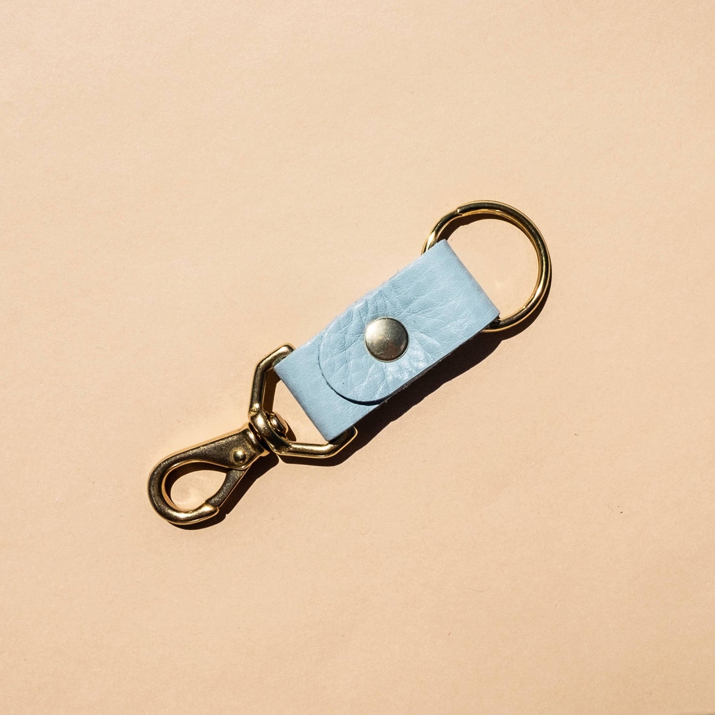 Keychain - Robin Leather