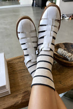 Load image into Gallery viewer, Wally Socks: Breton Stripe
