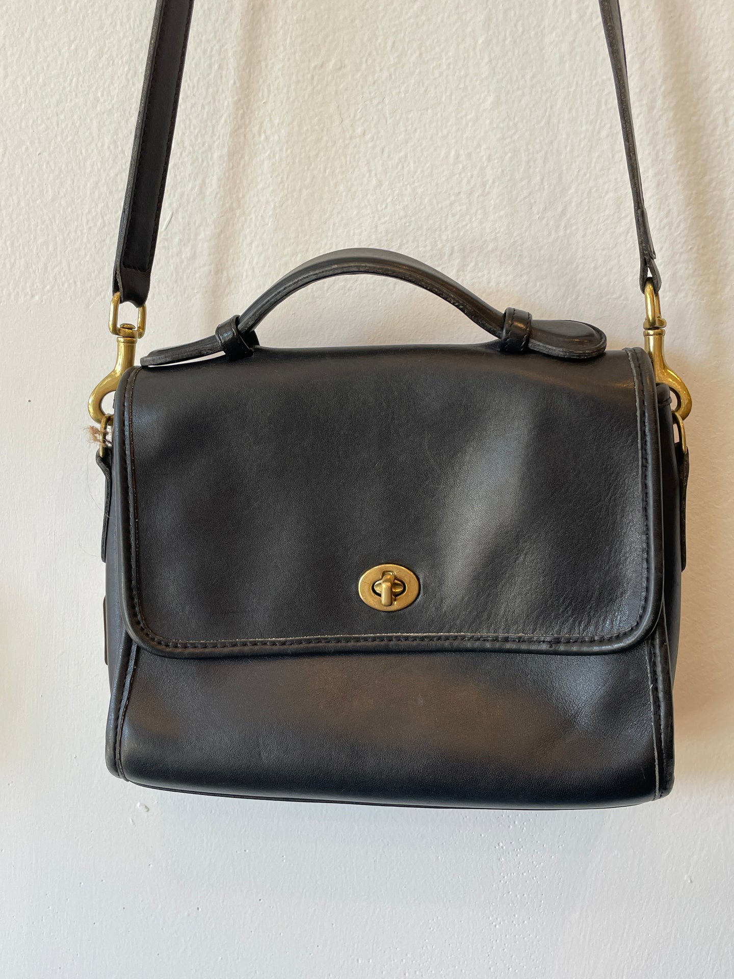 Coach Court Bag in Black