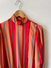 Load image into Gallery viewer, Striped Dress with Buttons
