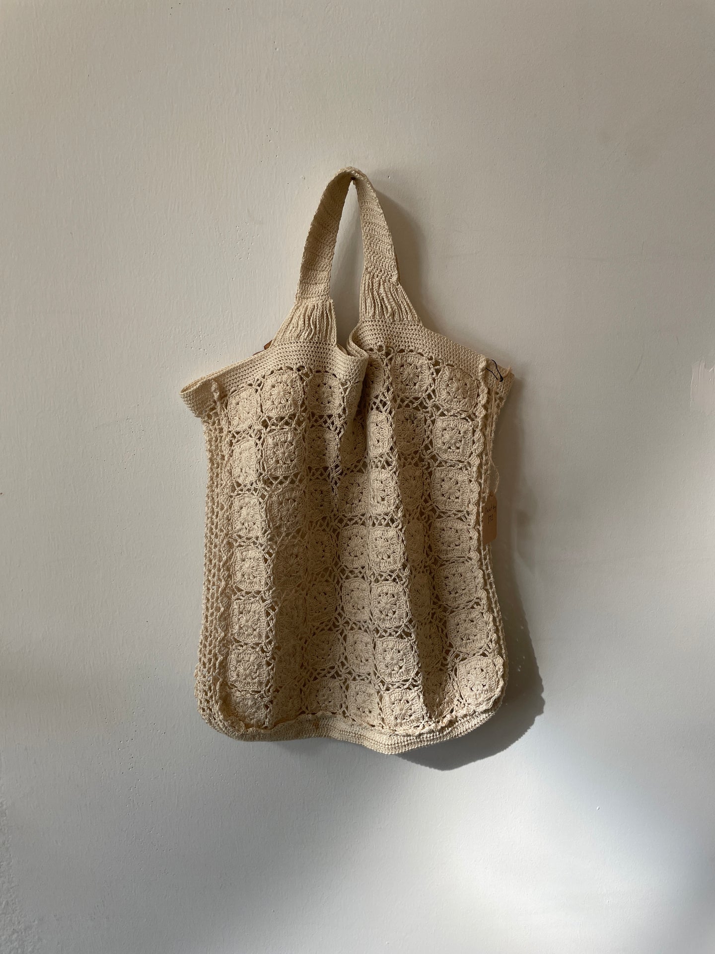 Crochet Top Handle Bag