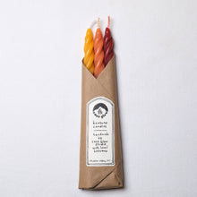 Cargar imagen en el visor de la galería, Sunrise Beeswax Spiral-Set of 3
