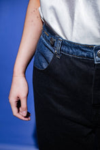 Load image into Gallery viewer, Ollie Denim in Black + Dark Wash
