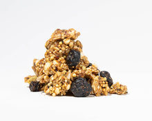 Load image into Gallery viewer, Blueberry &amp; Sunflower Butter Granola 3oz bag
