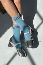 Load image into Gallery viewer, Boyfriend Socks: Powder Blue
