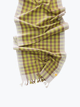 Cargar imagen en el visor de la galería, Grid Plaid Table Runner - Limon
