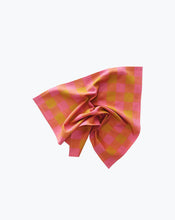 Cargar imagen en el visor de la galería, Big Gingham Napkin Pair - Grapefruit
