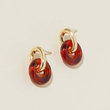 Load image into Gallery viewer, Anna Earrings - Brick
