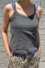 Load image into Gallery viewer, Organic Cotton Dana Cami - Vintage Black
