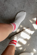 Load image into Gallery viewer, Her Socks - Varsity: Red
