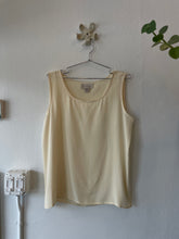 Load image into Gallery viewer, Cream Silk Tank
