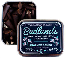 Load image into Gallery viewer, Badlands Incense - Patchouli Cedarwood + Sweetgrass
