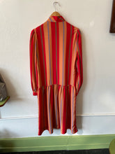 Load image into Gallery viewer, Striped Dress with Buttons
