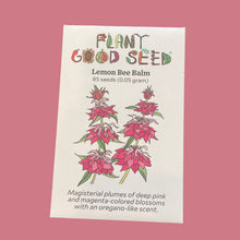 Charger l&#39;image dans la galerie, Lemon Bee Balm Seeds
