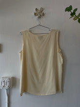 Load image into Gallery viewer, Cream Silk Tank
