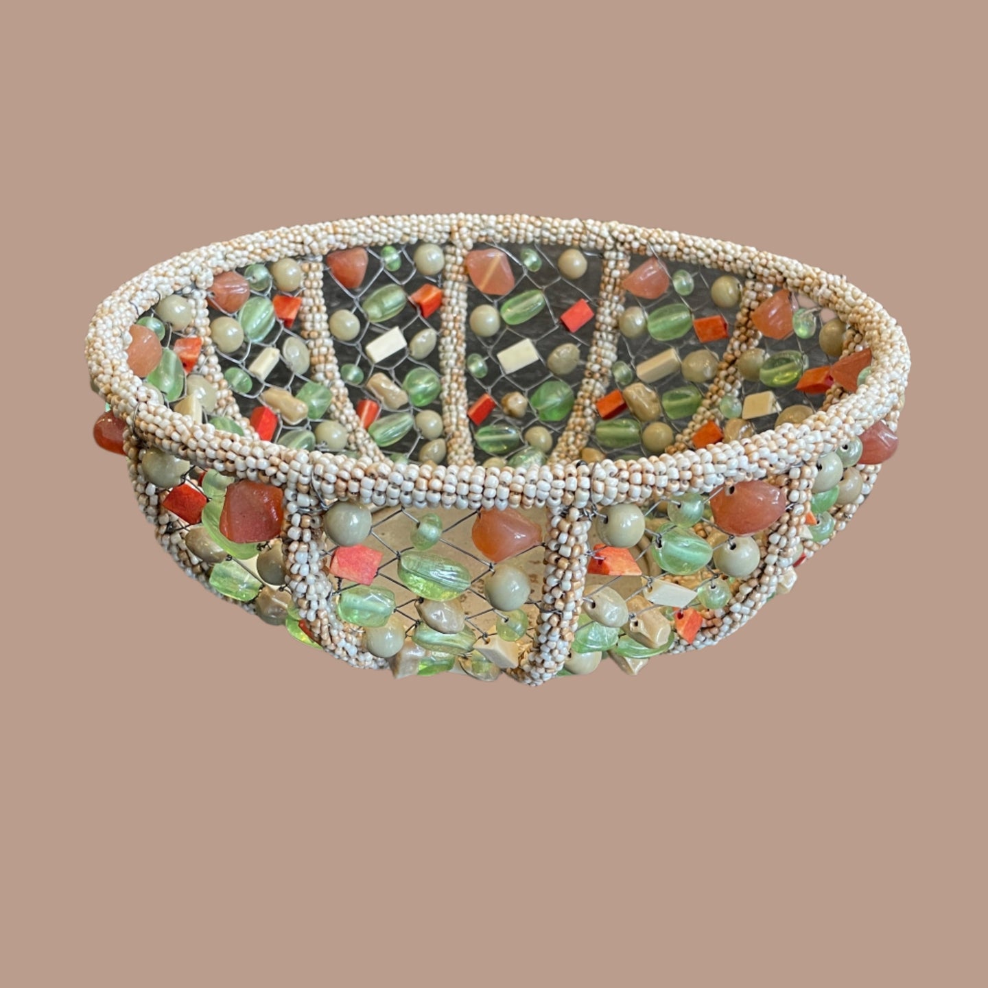 Beaded Serving Bowl