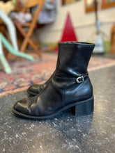 Load image into Gallery viewer, Black Boots with Buckle | 8.5
