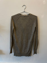 Load image into Gallery viewer, Long Heathered-Brown Cardigan | S
