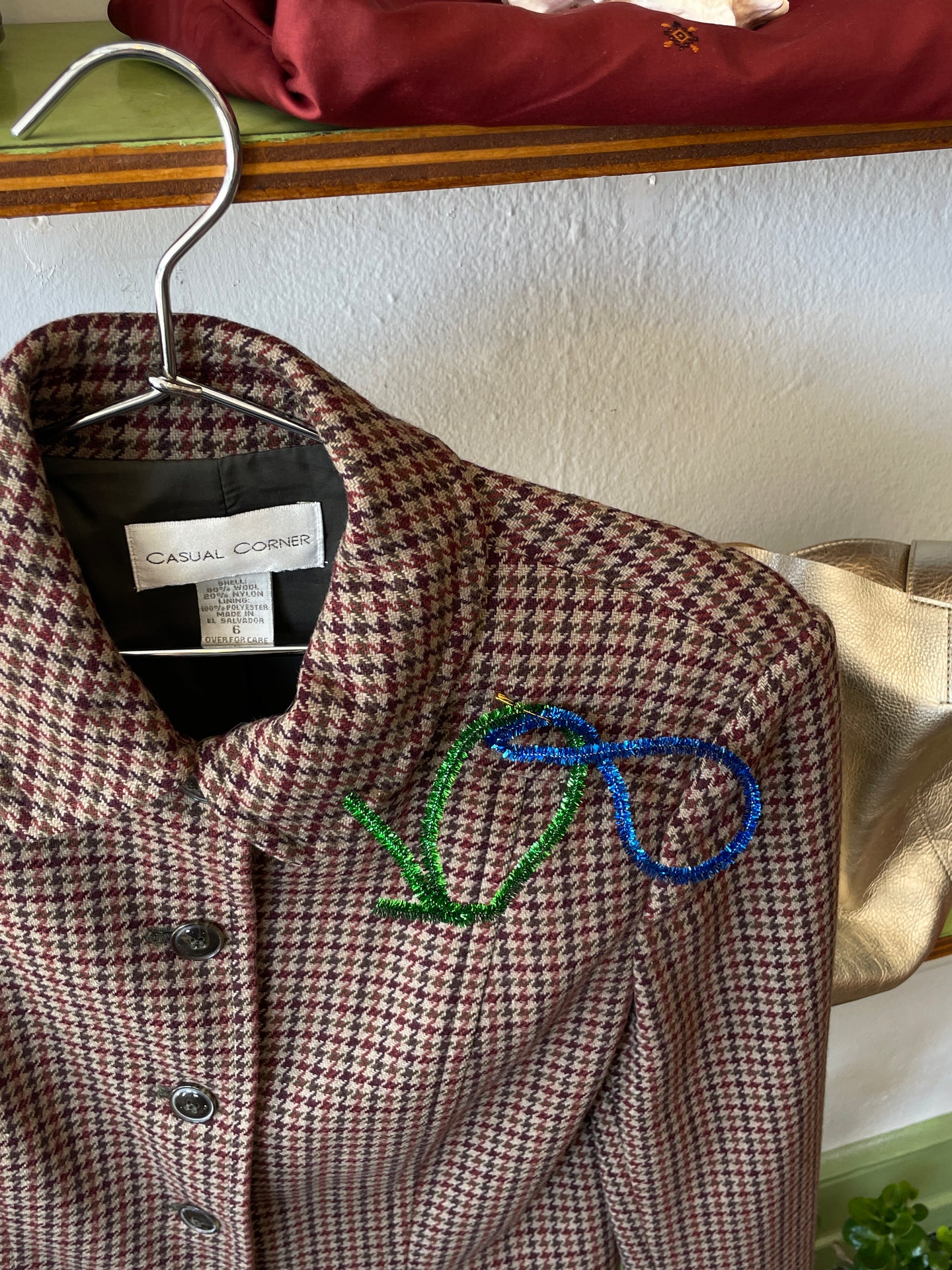 Houndstooth Jacket | M