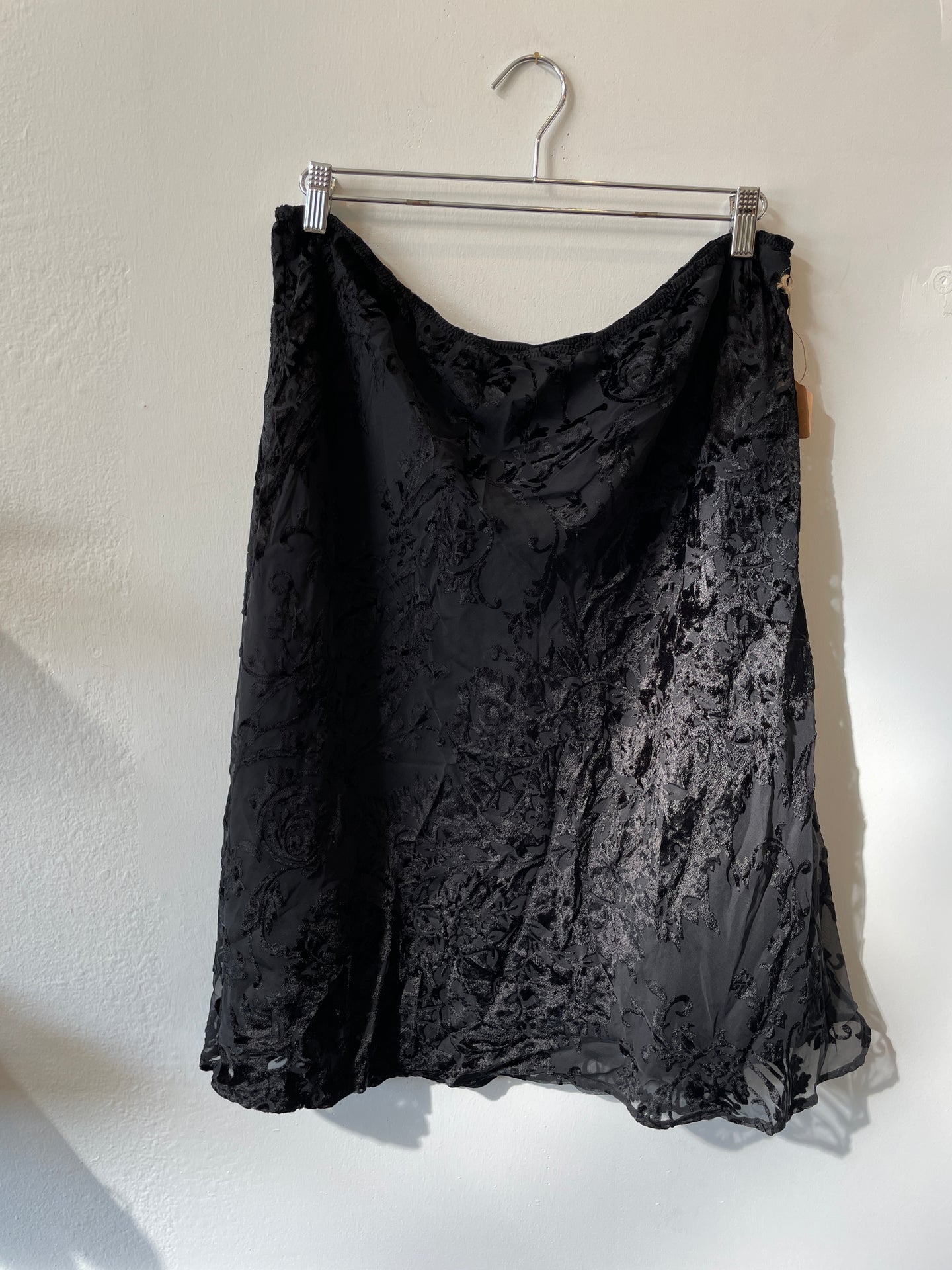 Velvet Burnout Skirt | 2XL